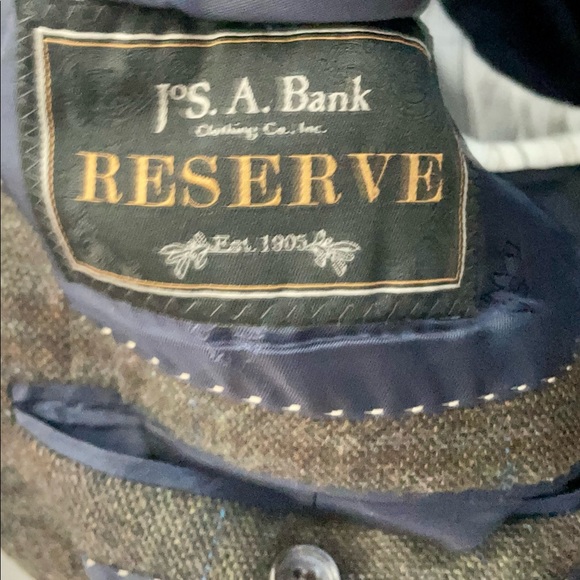 Jos A Bank 42R Sport Coat - Picture 3 of 4